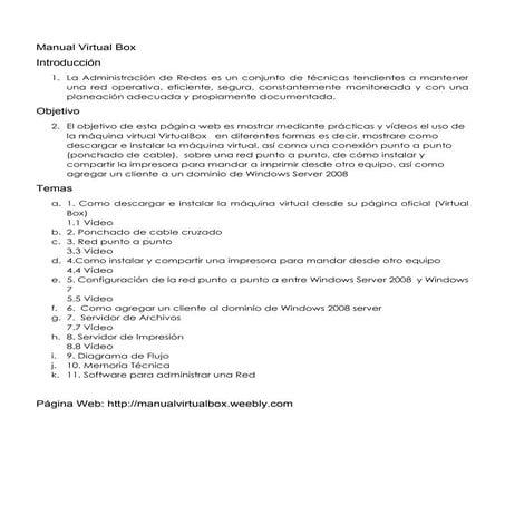 Manual virtual box f.s.b