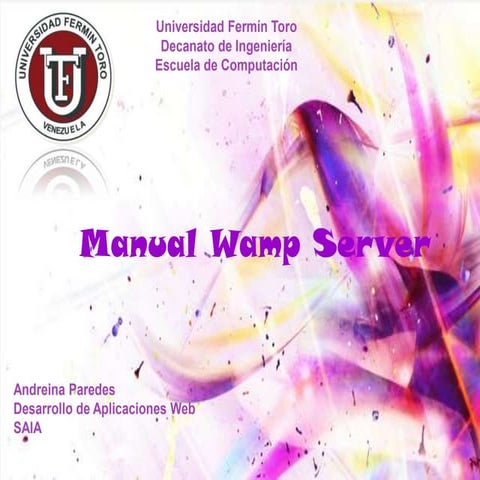 Manual wampserver