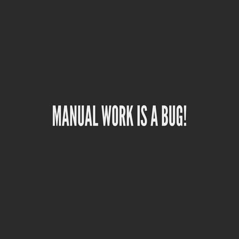 Dev Day 2019: Martin Schurz - Manual Work Is A Bug!