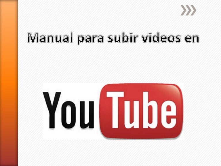 Manual youtube