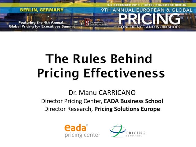 Manu carricano gpes berlin 2013 ppt
