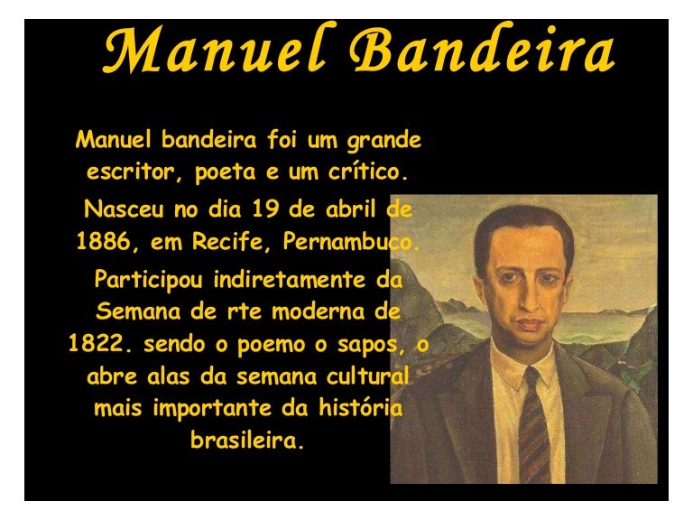Coletânea De Obras Do Poeta Manuel Bandeira