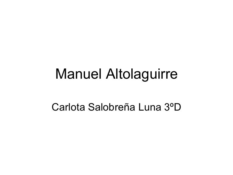 Manuel altolaguirre