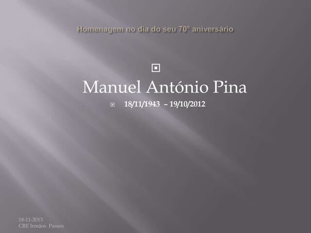Manuel António Pina