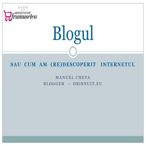 Manuel cheta   prezentare avon online