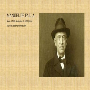 Manuel de Falla | PPTX