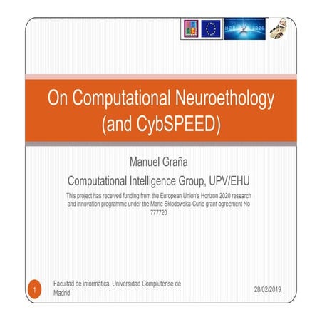 Neuroetologia computacional, la convergencia entre percepción artificial, el ...