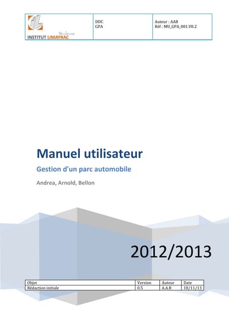 Manuel utilisateur v0.4