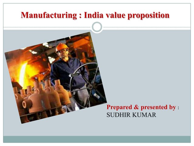 Manufacturing
