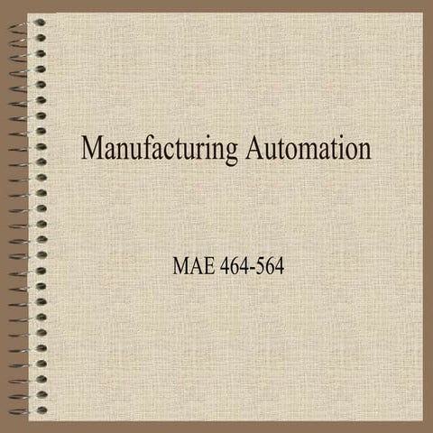 Manufacturing
