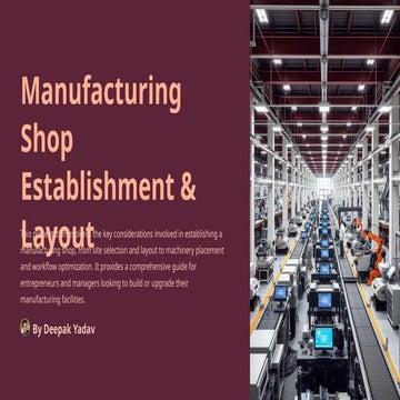 Manufacturing-Shop-Establishment-and-Layout