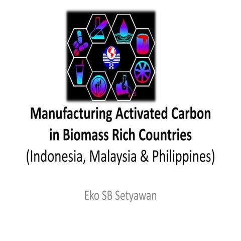 Manufacturing activated carbon