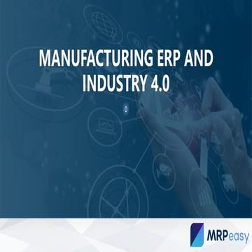 Manufacturing erp and industry 4.0 pdf