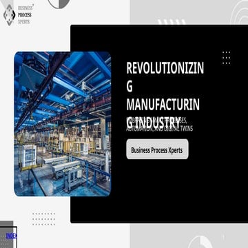 Industry 4.0: Driving the Future of Smart Manufacturing