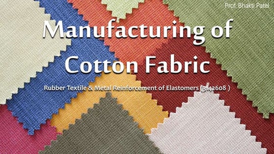 From Fibre To Fabric The Fascinating Journey Of Cotton From Fibre To ...