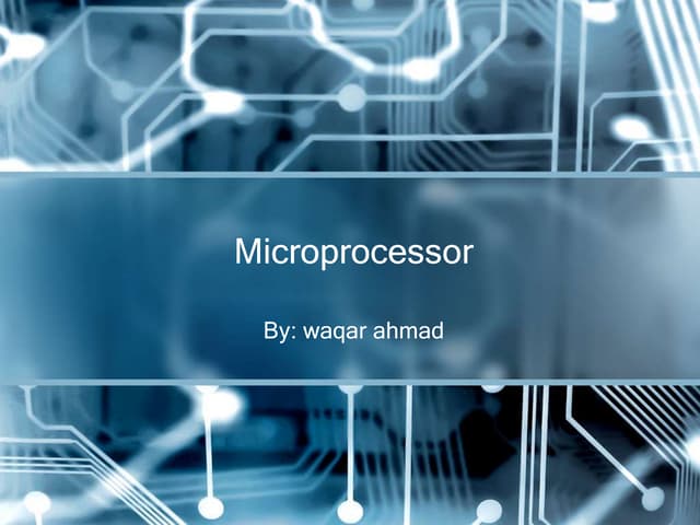 Manufacturingofmicroprocessor 120813121945-phpapp02