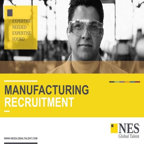 Manufacturing recruitment