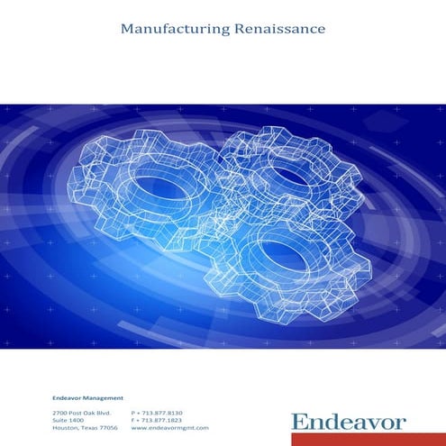 Manufacturing Renaissance