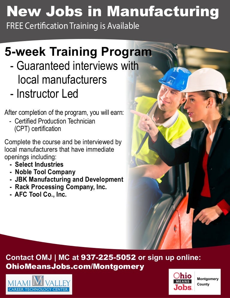 Manufacturing Training