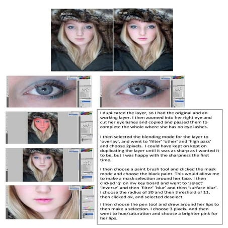 Manipulating the Photos