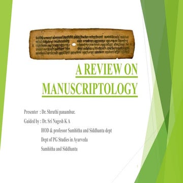 MANUSCRIPTOLOGY shruthi ppt.pptx