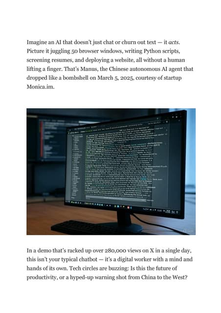 Manus Unveiled the China's Autonomus AI Agent.pdf