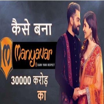 Manyavar Business Case Study .pptx