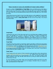 Many Concerns of Luxury Are Availab...