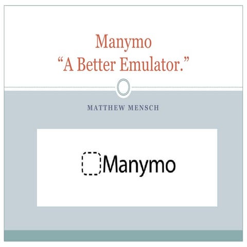 Manymo Tool Review