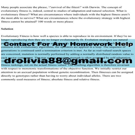 Many people associate the phrase, survival of the fittest with D.pdf