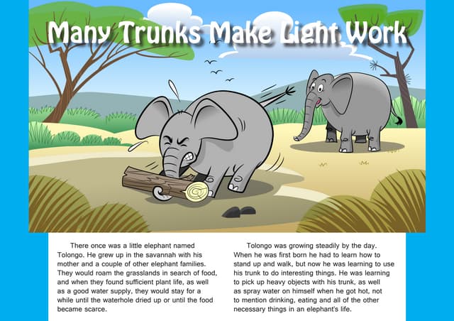 Many trunksmakelightwork en