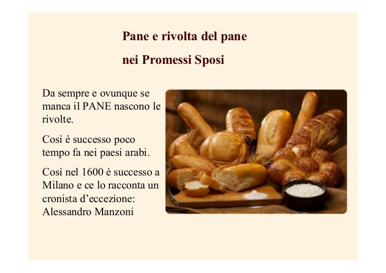 Il Pane Del Perdono Promessi Sposi