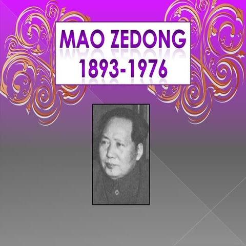 Mao zedong