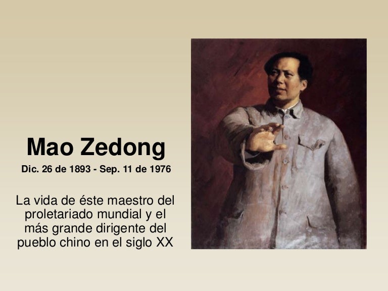 Cuando murió mao zedong Cuando murió mao zedong