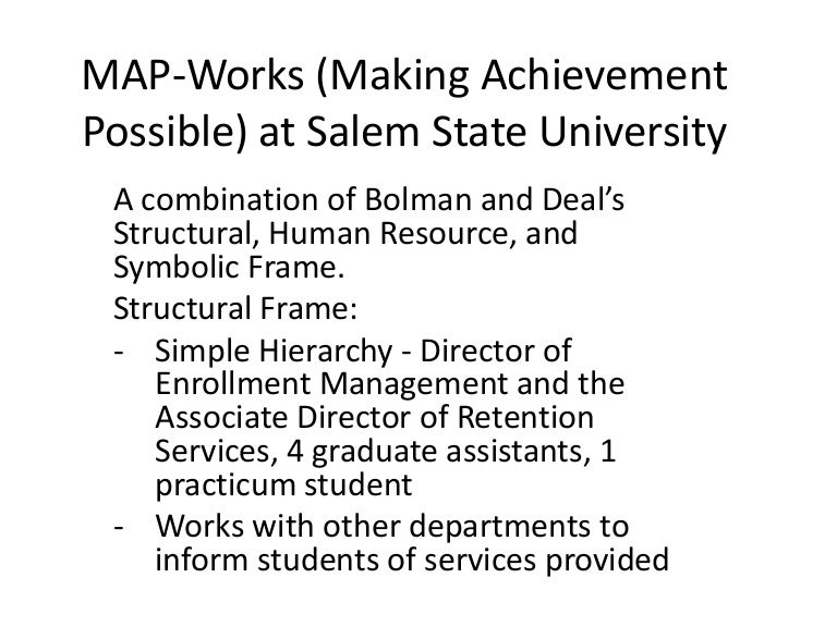 MAPWorks Salem State University
