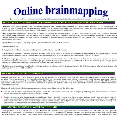 Abnormal EEG patterns | PPT