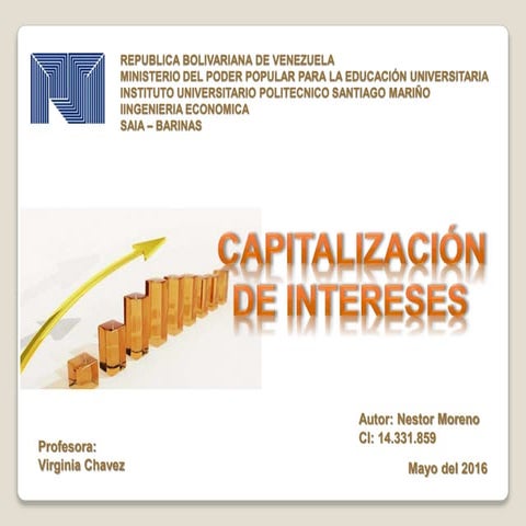 Mapa conceptual - Capitalización