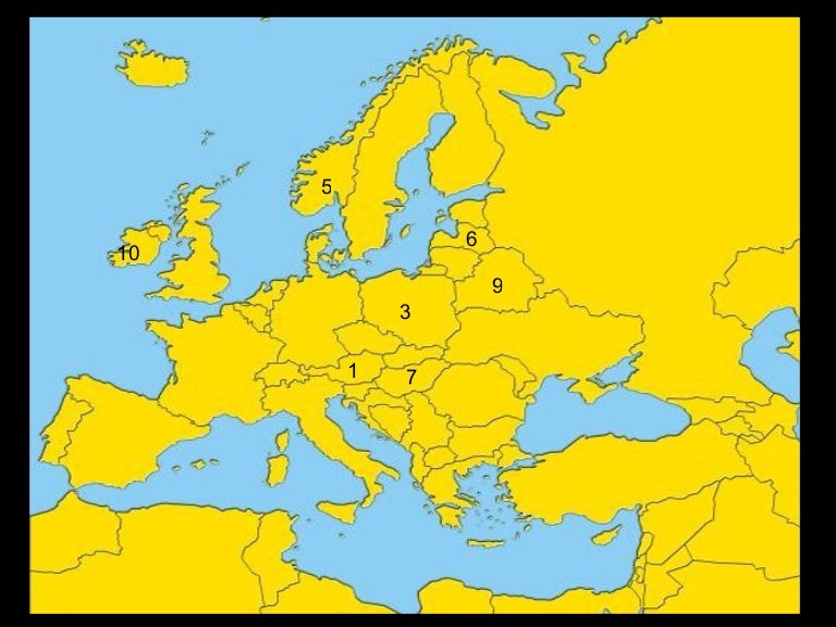 Mapa Europa