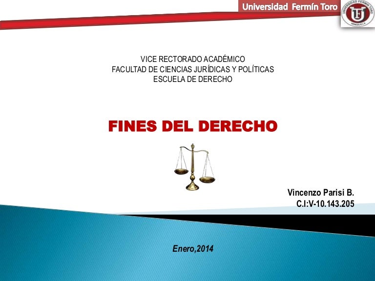 FINES DEL DERECHO