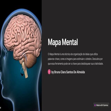 Mapa Mental é uma técnica de organização | PDF