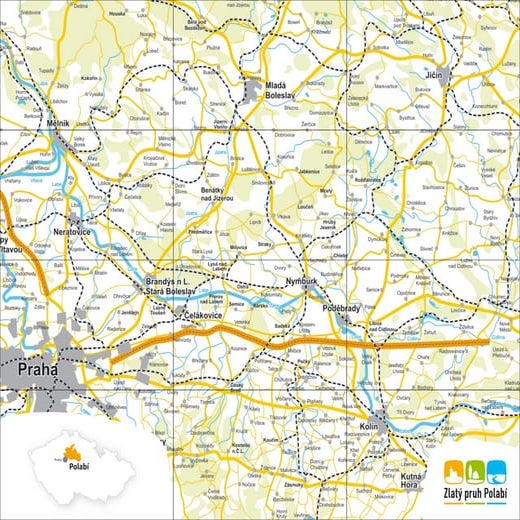 Mapa neznámějších míst Polabí | PDF