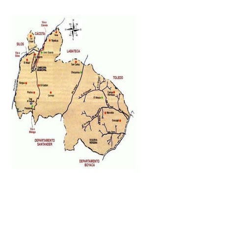 Mapa Chitagá | DOCX