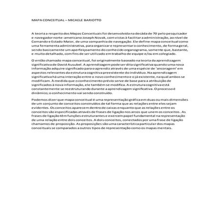 Mapa conceitual