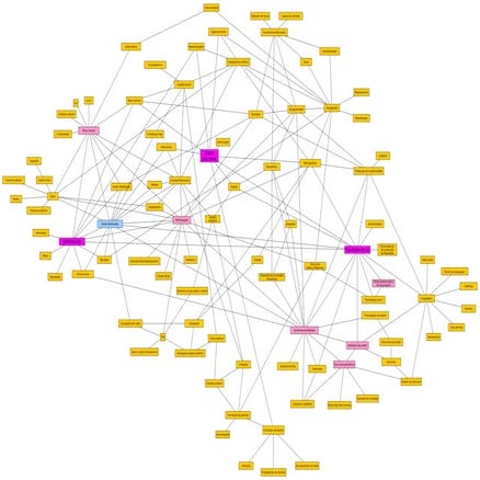 Mapa Conceitual:  Cuidado de si  e mundo distribuido #ESTAR EM REDE #LINGUAGEM