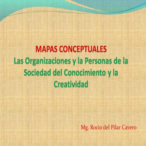 UAP Mapa conceptual - Sociedad del Conocimiento
