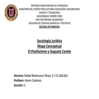 Mapa conceptual sociología