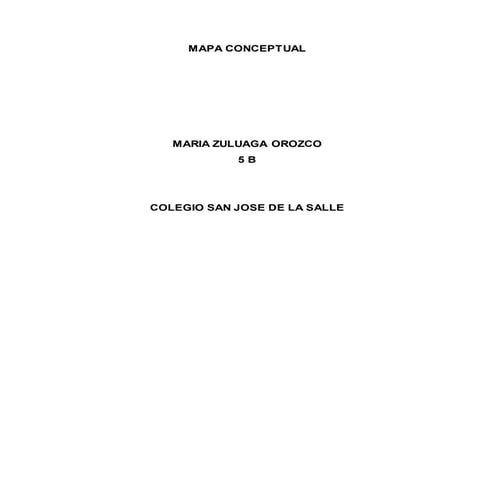 Mapa conceptual