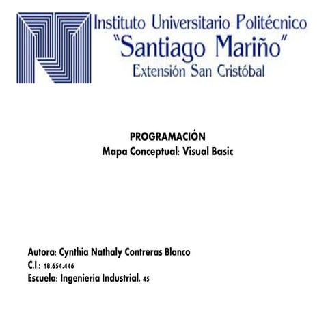 Mapa conceptual bisual basic | PPTX