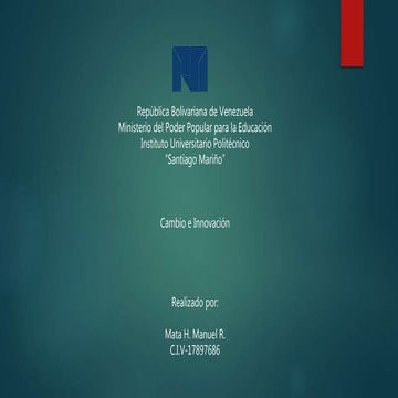 Mapa conceptual cambio organizacional.