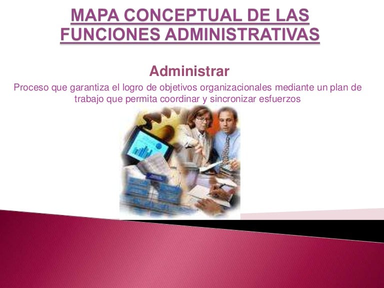 Mapa conceptual de las funciones administrativas[1]